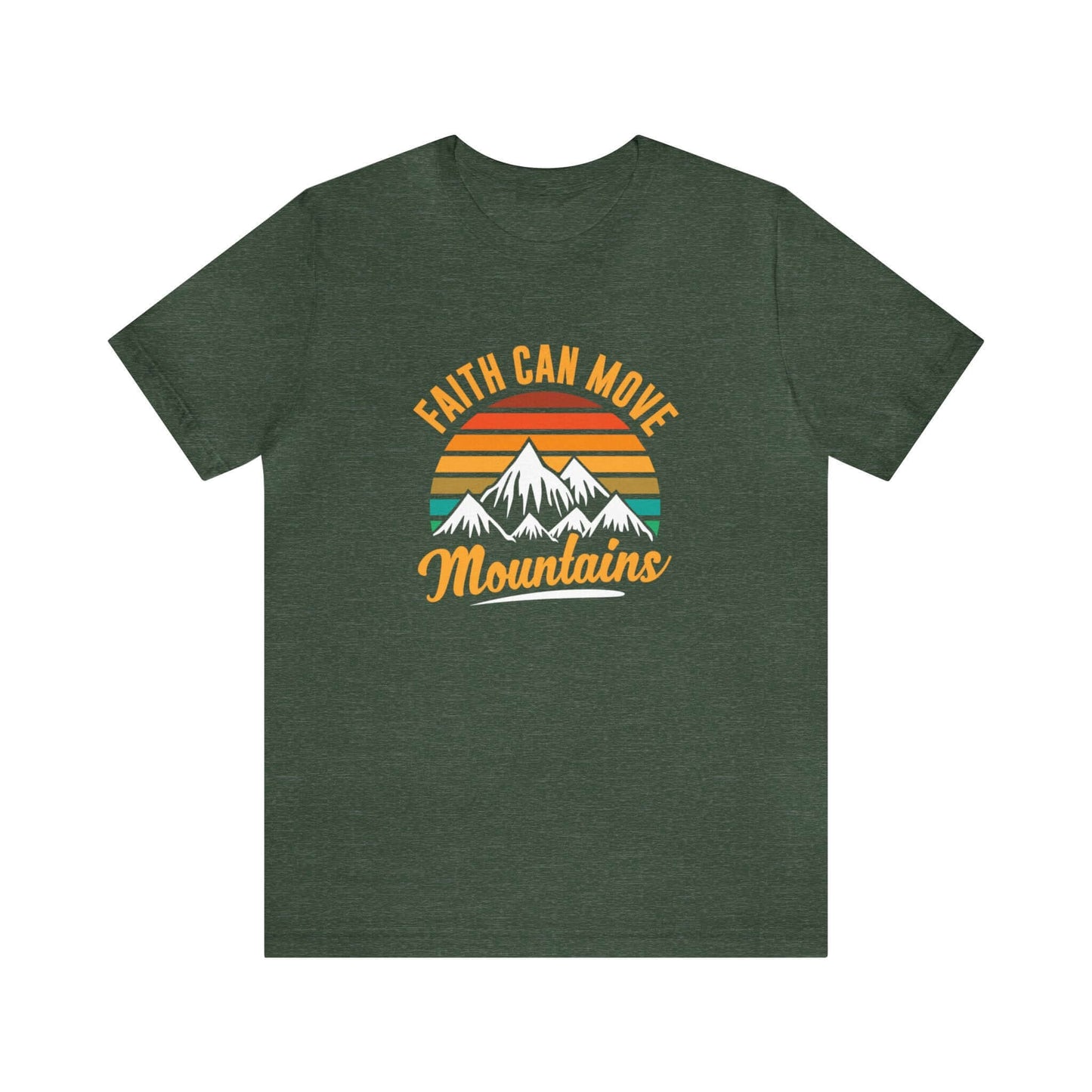 Faith Can Move Mountains Unisex Tee - RC’nSONS