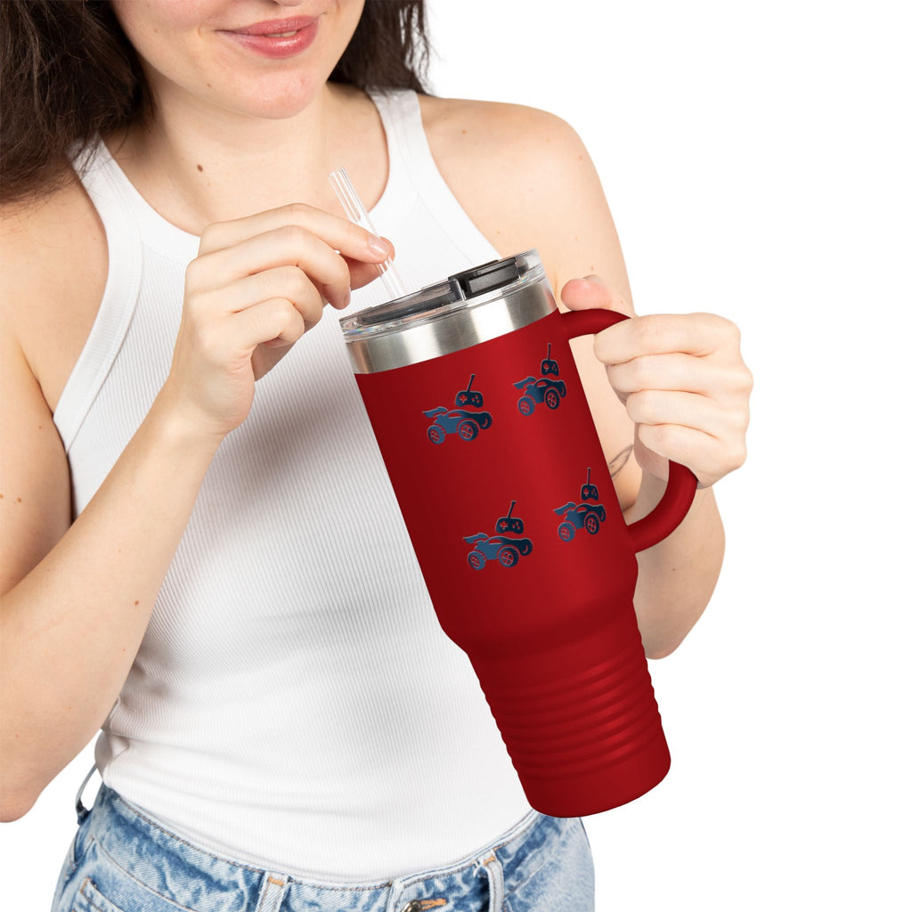 Fun Off-Roading Insulated Travel Mug, 40oz - Adventure Mug for Outdoor Lovers, Great for Camping, Road Trips, Gifts Printify