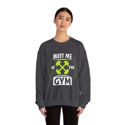 Rencontrez-moi au sweat-shirt unisexe du gymnase 