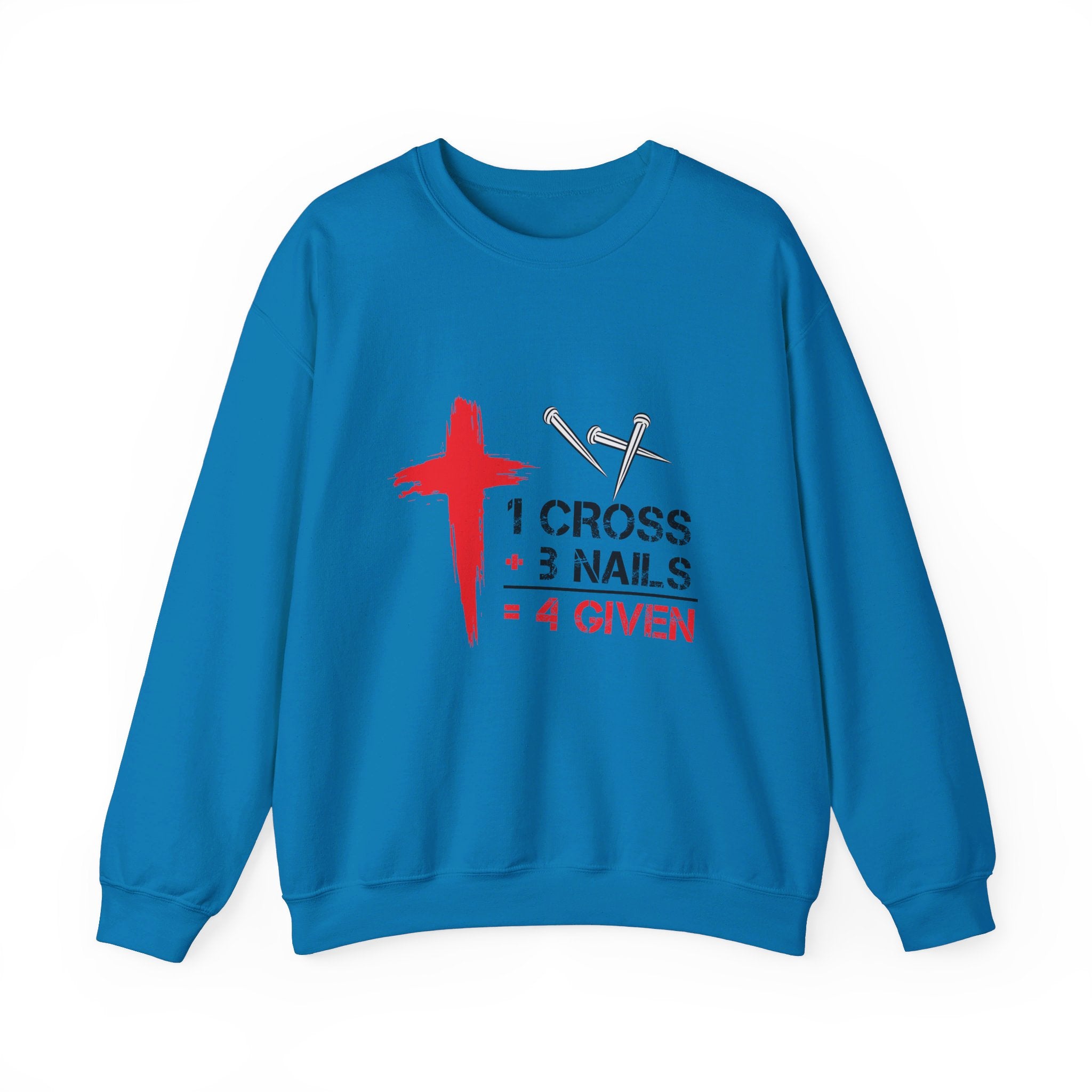 1 Croix 3 Ongles 4 Étant donné Sweat-shirt unisexe 