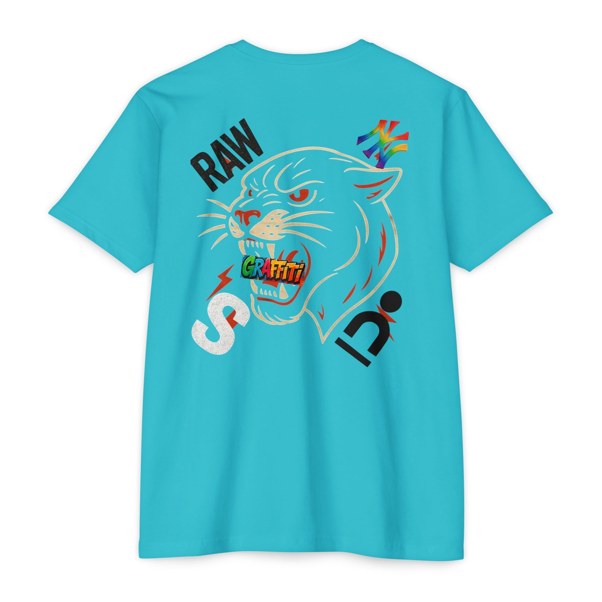 Urban Graffiti Panther T-Shirt | Cool Graphic Tee, Streetwear, Unisex Printify