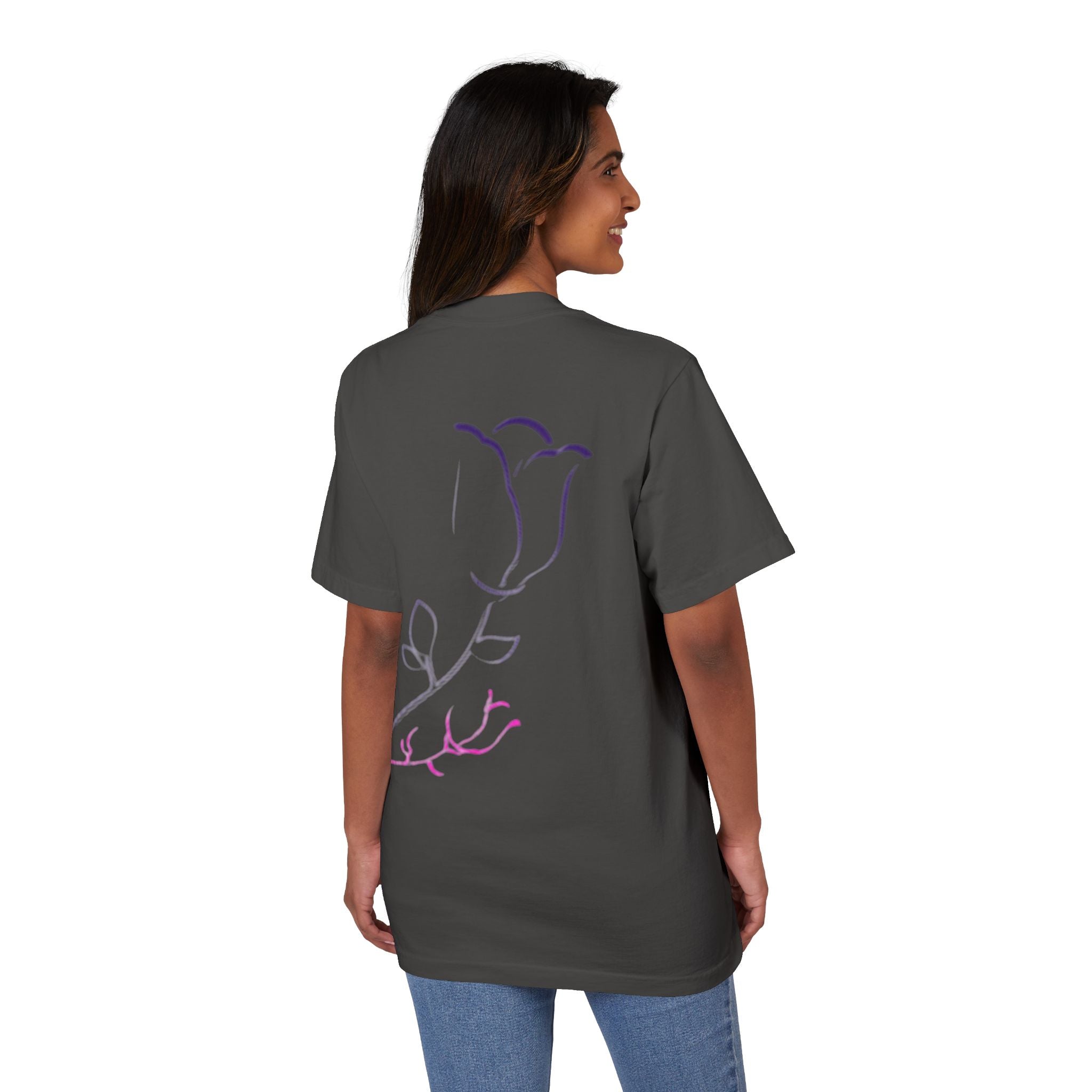 Floral Elegance Unisex T-Shirt - Perfect for Casual Days, Gift for Nature Lovers, Summer Outfit, Eco-Friendly Style