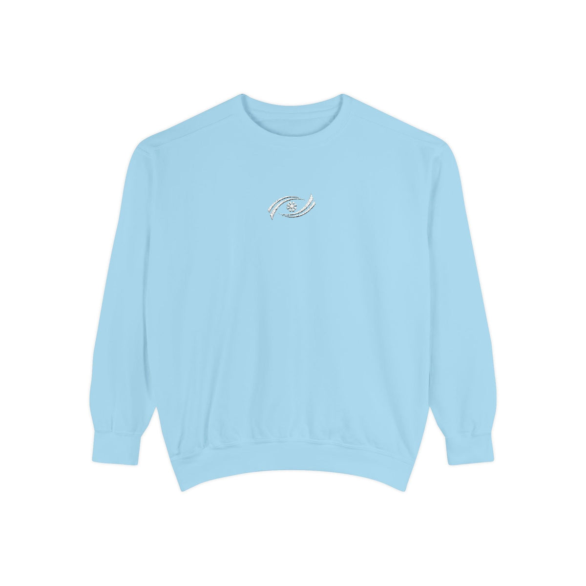 Garment-Dyed Sweatshirt, Cozy Unisex Pullover, Casual Comfortable Sweater, Perfect for Relaxing, Gift Idea for Friends and Family Printify