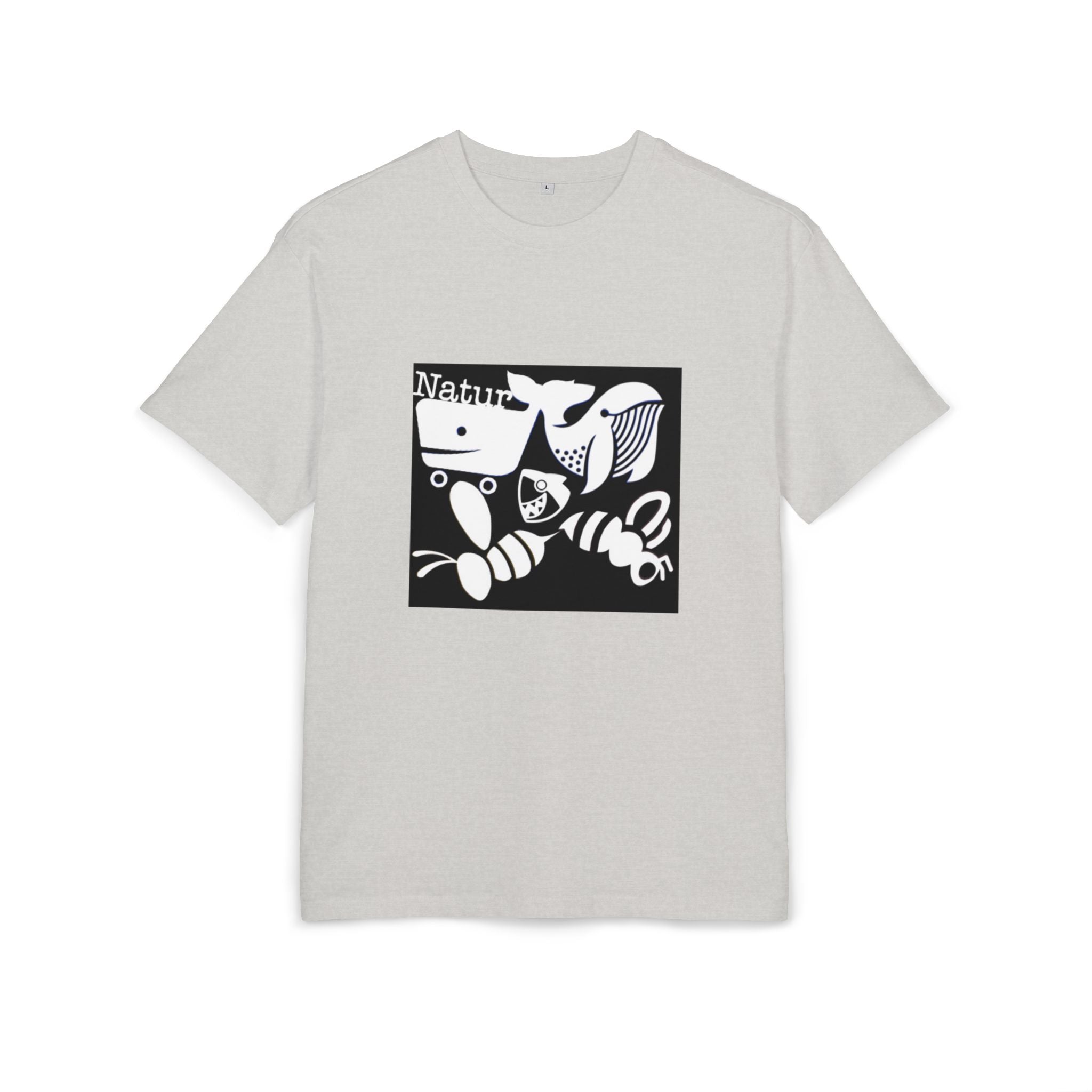 Nature-Inspired Oversize Tee - Unisex Graphic T-Shirt, Eco-Friendly Fashion, Casual Wear, Gift for Nature Lovers, Streetwear