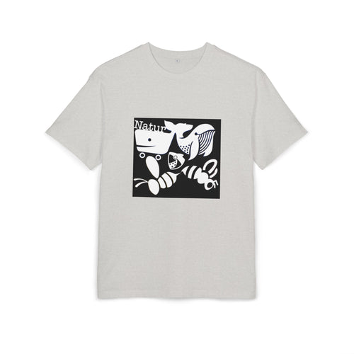 Nature-Inspired Oversize Tee - Unisex Graphic T-Shirt, Eco-Friendly Fashion, Casual Wear, Gift for Nature Lovers, Streetwear