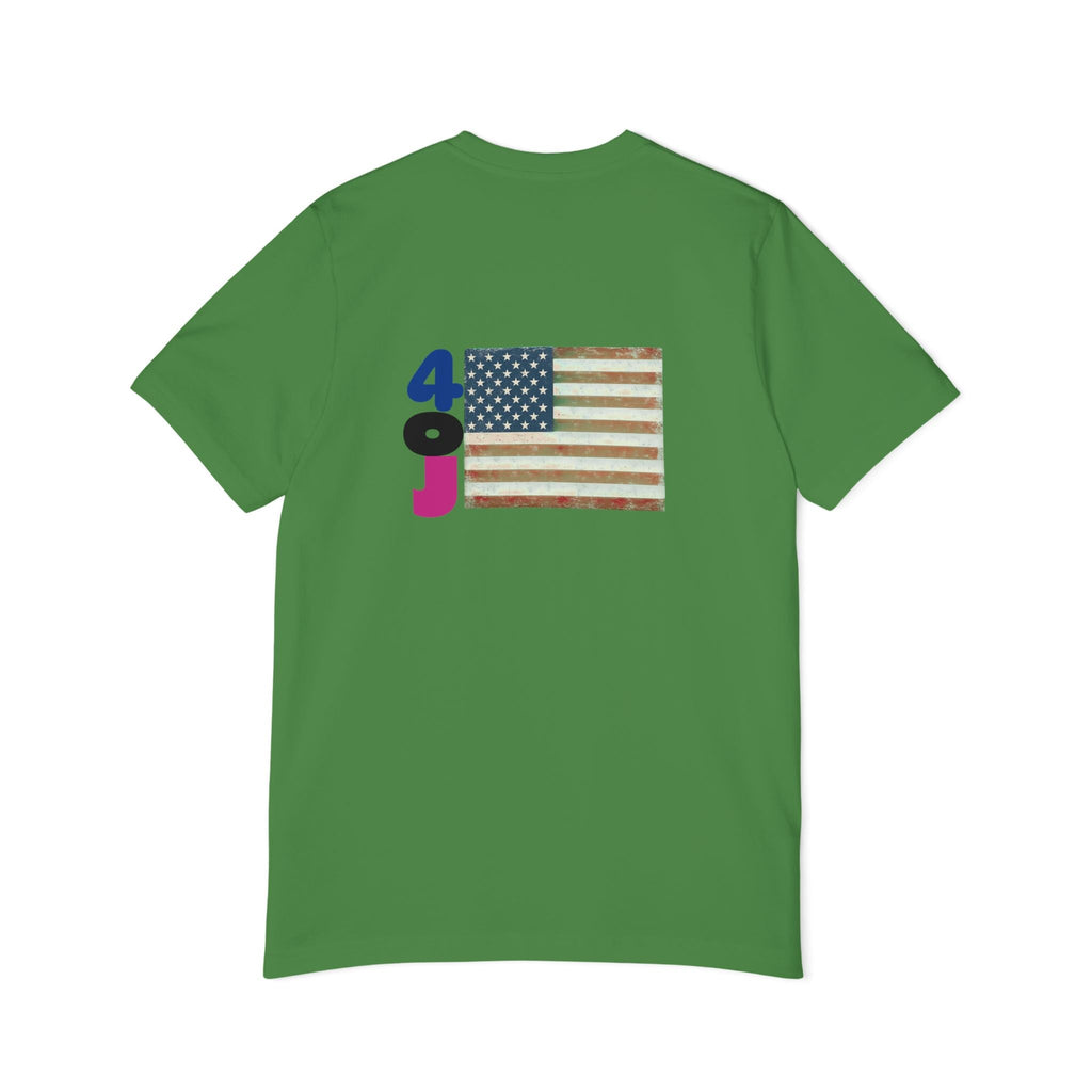 USA Flag Short-Sleeve T-Shirt, Patriotic Tee for Independence Day, Casual Wear, Gift for Veterans, Summer Style Printify