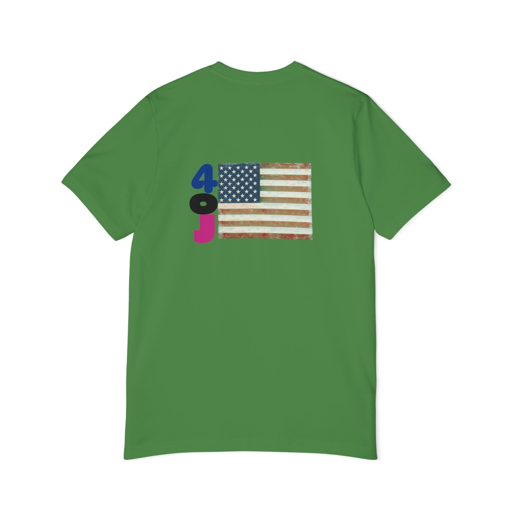 USA Flag Short-Sleeve T-Shirt, Patriotic Tee for Independence Day, Casual Wear, Gift for Veterans, Summer Style Printify