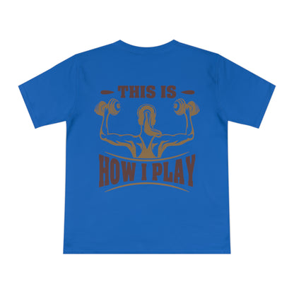 Rcnsons Unisex Classic Jersey 'Play' T-shirt