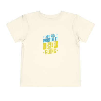 Vous en valez la peine Tee-shirt pour tout-petits 