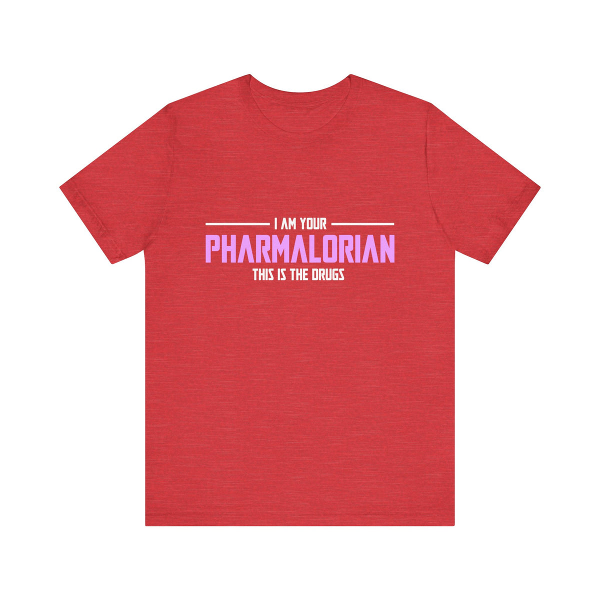 Je suis votre pharmacolorien, c’est le tee-shirt unisexe des médicaments 