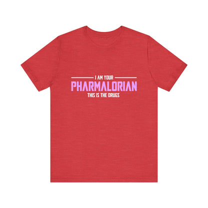 Je suis votre pharmacolorien, c’est le tee-shirt unisexe des médicaments 