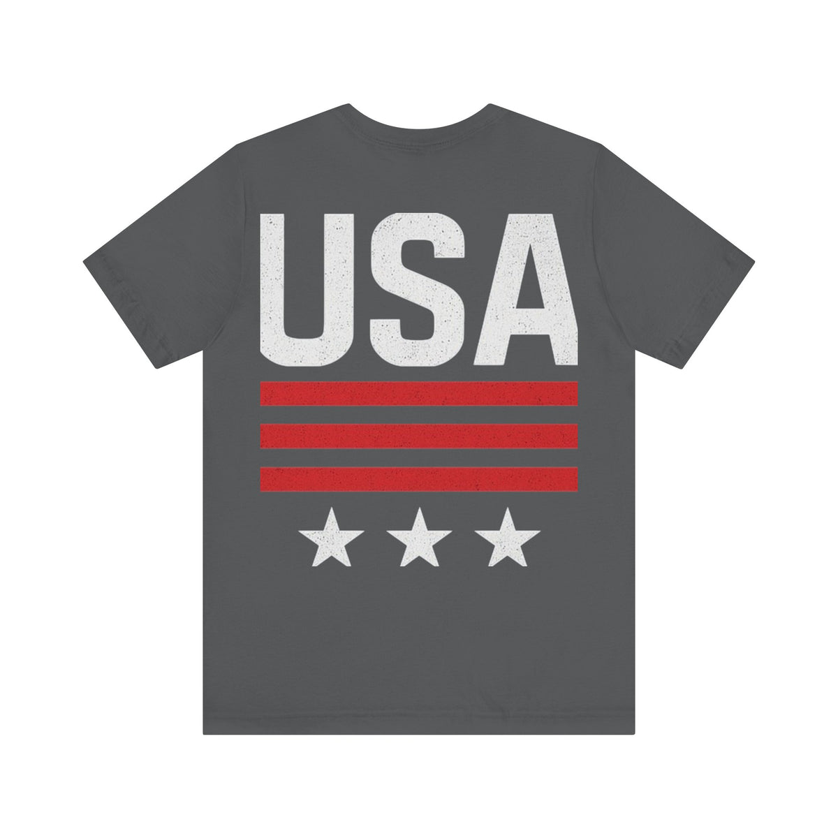 Patriotic USA Tee, Unisex Short Sleeve T-Shirt, July 4th Celebration Shirt, American Pride Apparel, Casual Summer Wear, Gift for Patriot