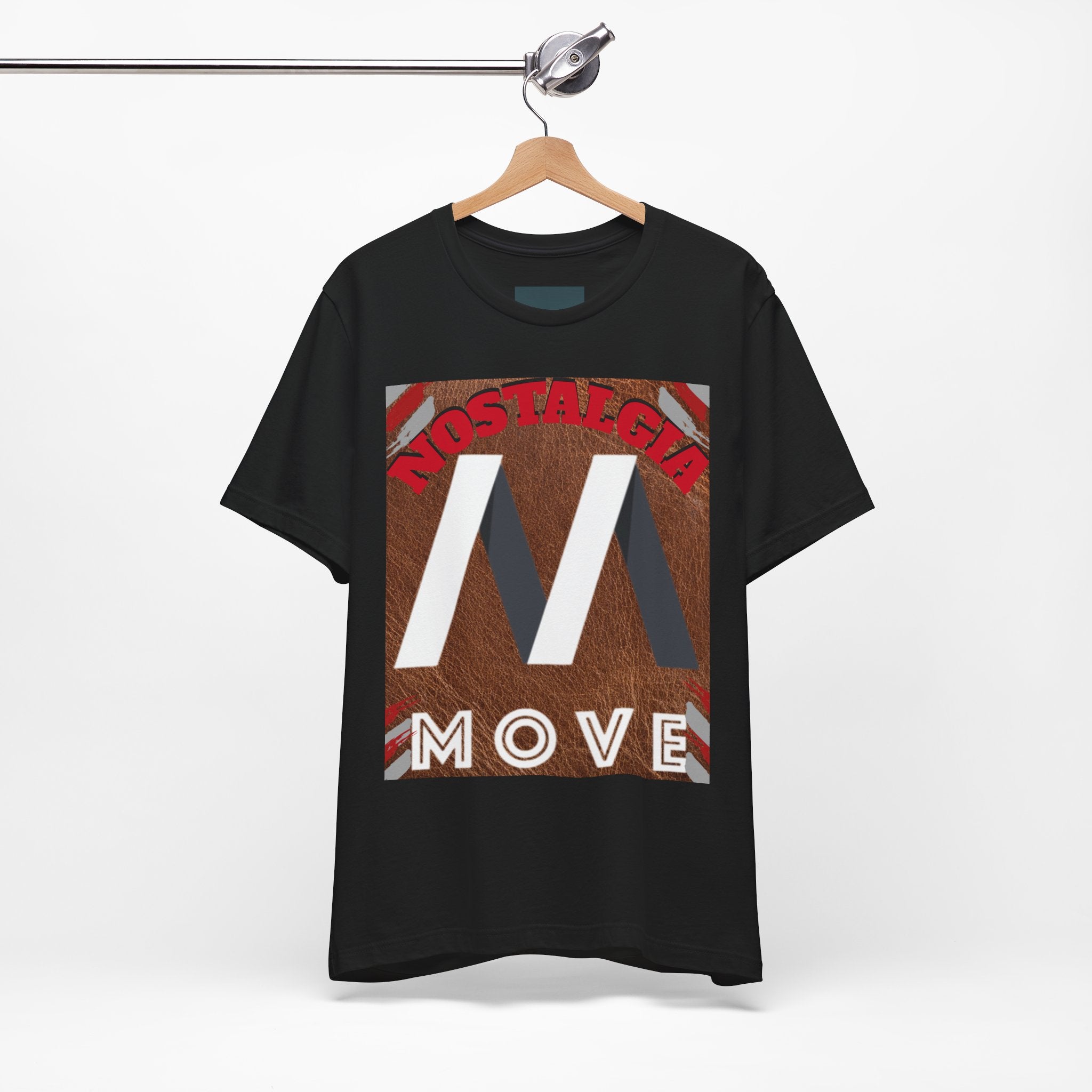 Nostalgic Movement Short Sleeve Tee, Vintage Graphic Tee, Unisex Casual T-Shirt, Gift for Retro Lovers, Summer Fashion