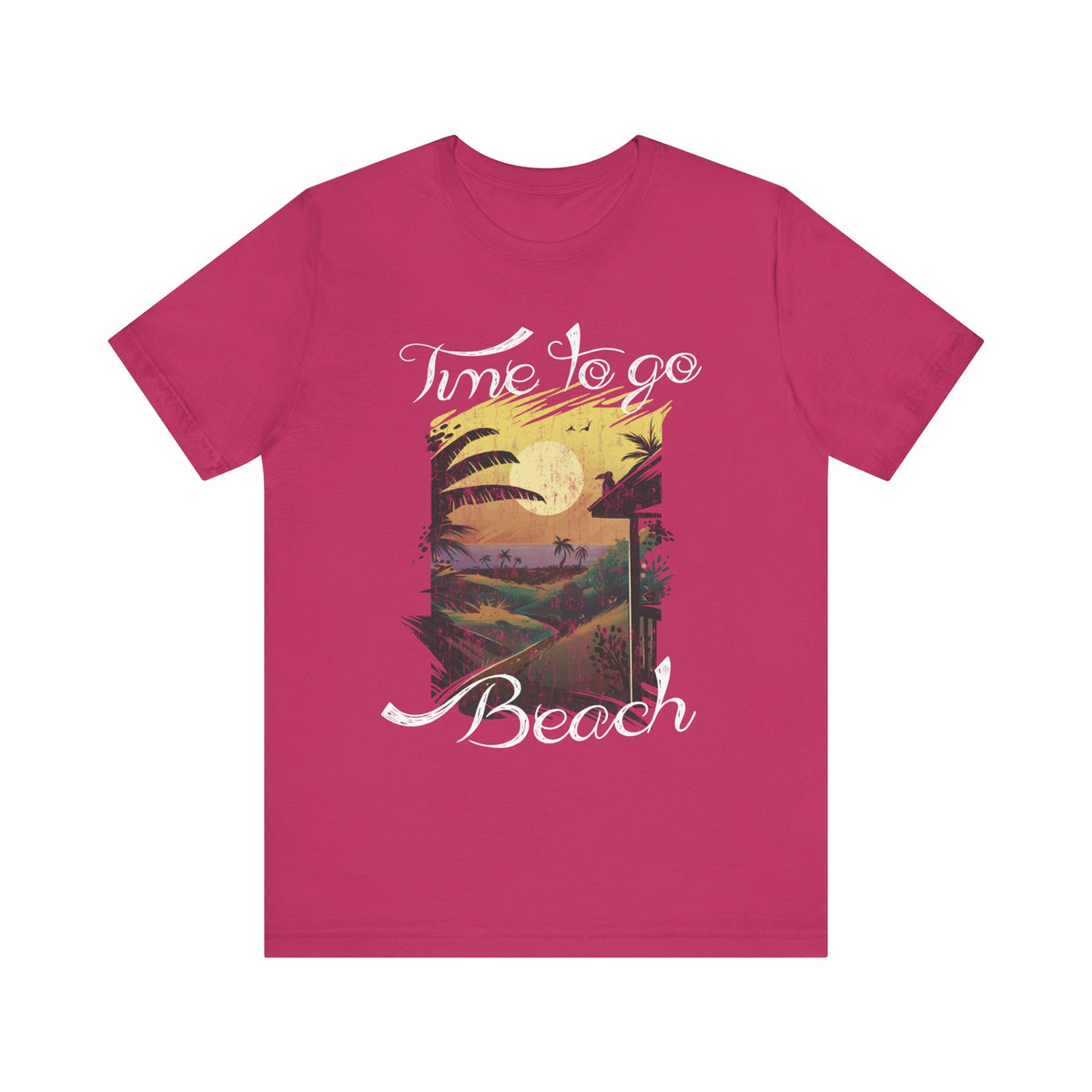 Il est temps d’aller à la plage Tee-shirt unisexe 