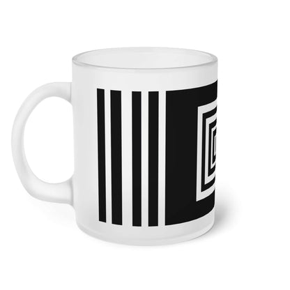Frosted Glass Mug - Elegant Frosted Design