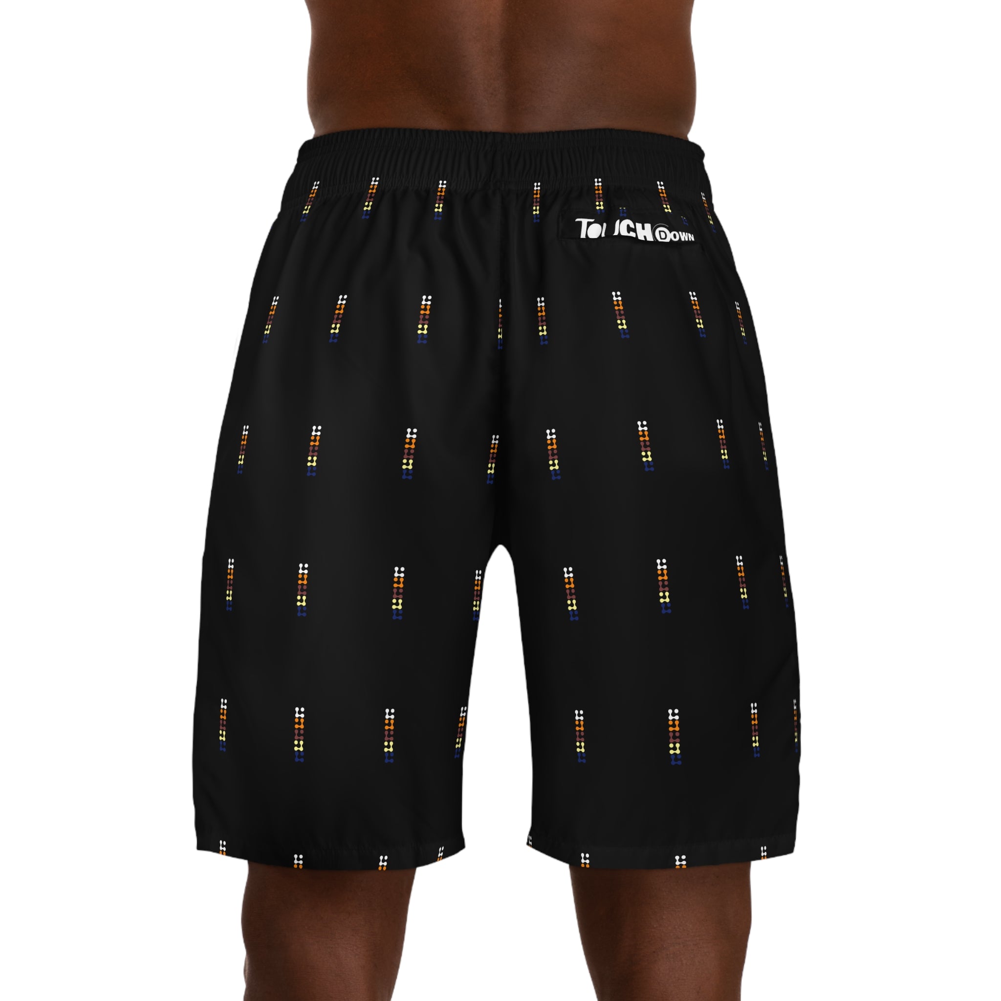 Touchdown Men's Jogger Shorts - Sportswear for Game Day, Athletic Comfort, Casual Wear, Summer Style, Outdoor Activities