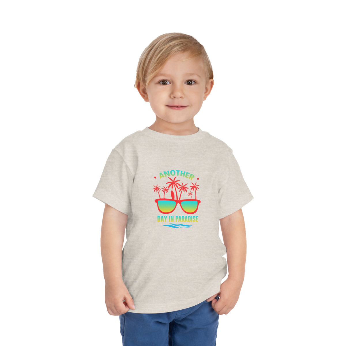 T-shirt pour tout-petits Un autre jour au paradis 