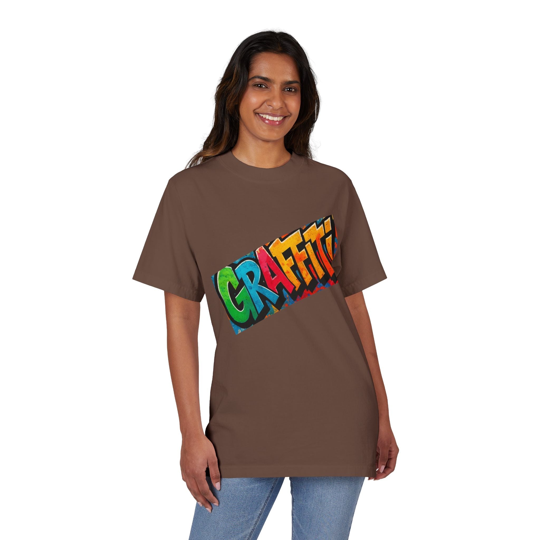 Graffiti Vibe Unisex T-Shirt, Urban Style Tee, Fashion Statement Shirt, Street Wear, Summer Casual Tee, Skateboard Apparel Printify