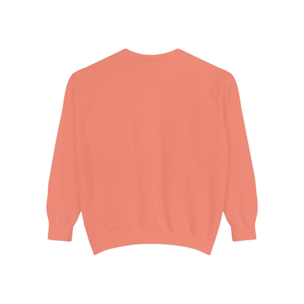 Garment-Dyed Sweatshirt, Cozy Unisex Pullover, Casual Comfortable Sweater, Perfect for Relaxing, Gift Idea for Friends and Family Printify