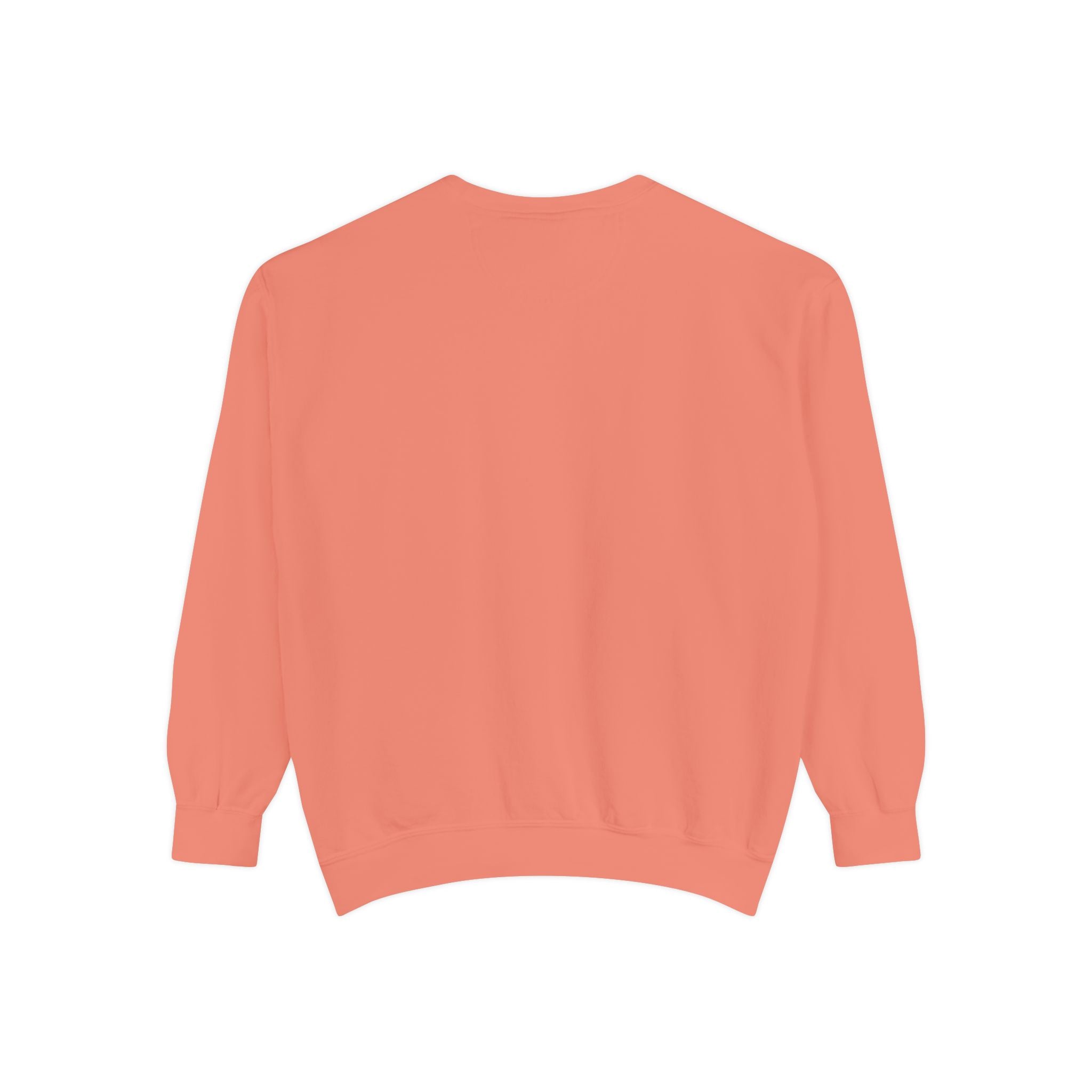 Garment-Dyed Sweatshirt, Cozy Unisex Pullover, Casual Comfortable Sweater, Perfect for Relaxing, Gift Idea for Friends and Family Printify