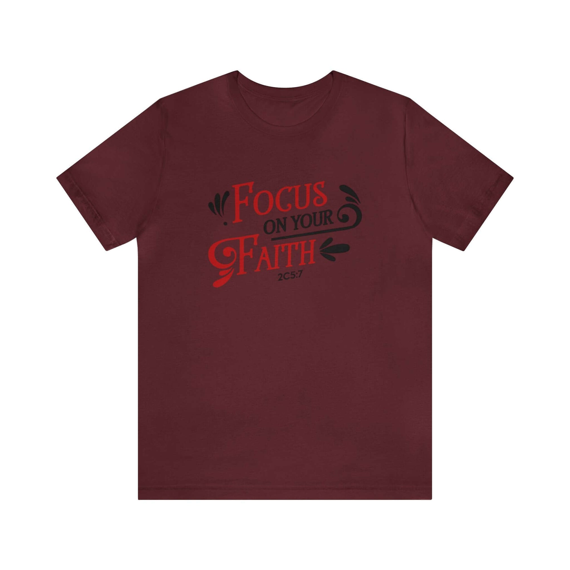 Focus On Your Faith Unisex Tee - RC’nSONS
