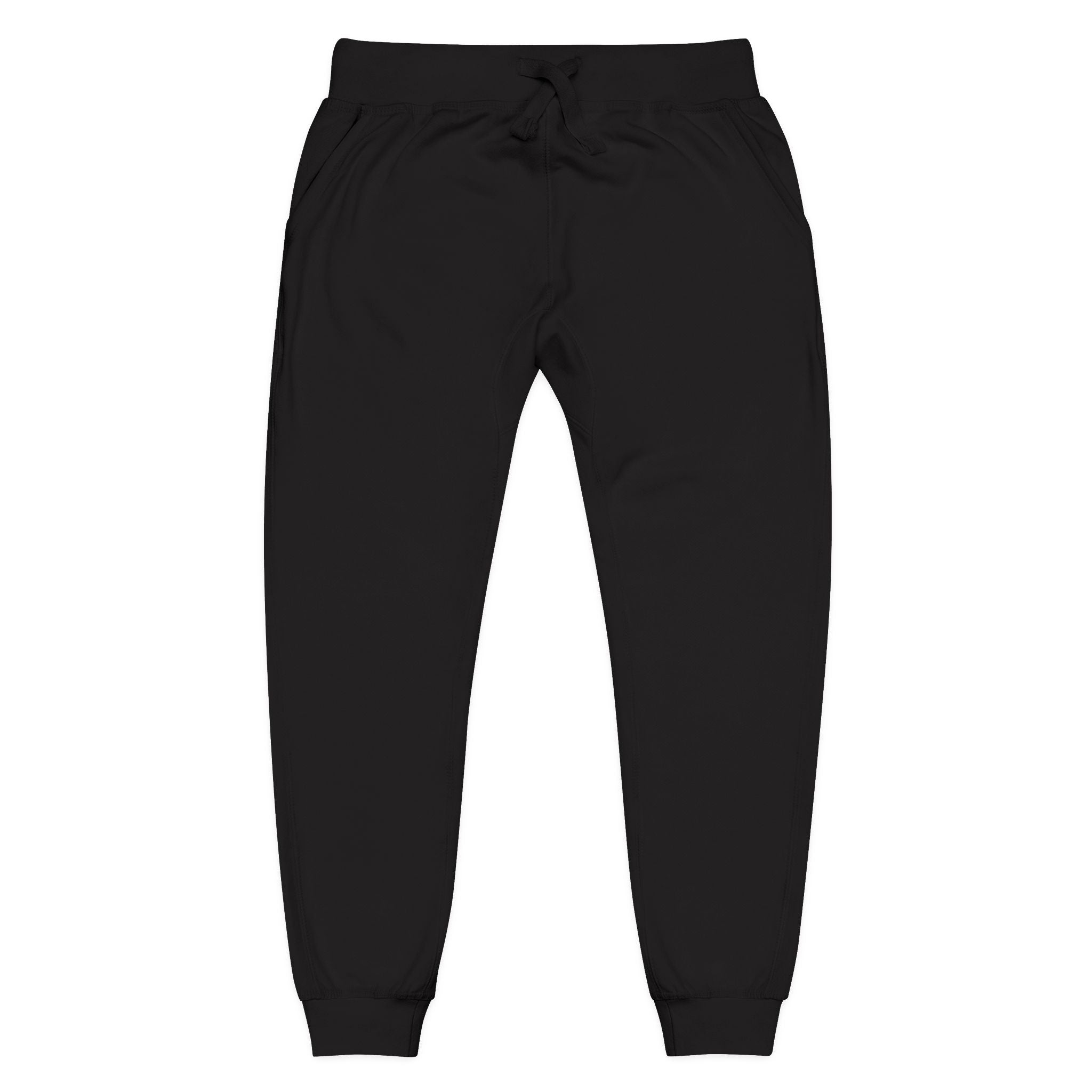 Embroidered Fleece Sweatpants — Cozy Casual Joggers