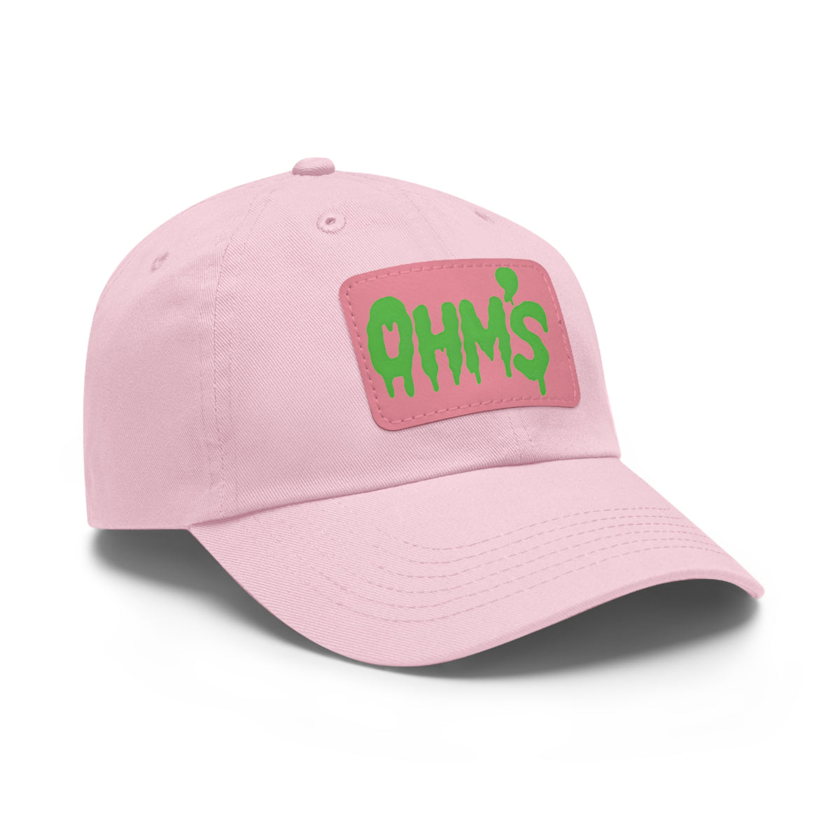 Dad Hat Olm's Cap Rectangle Leather Patch