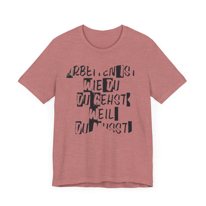 Unisex Jersey Short Sleeve Tee