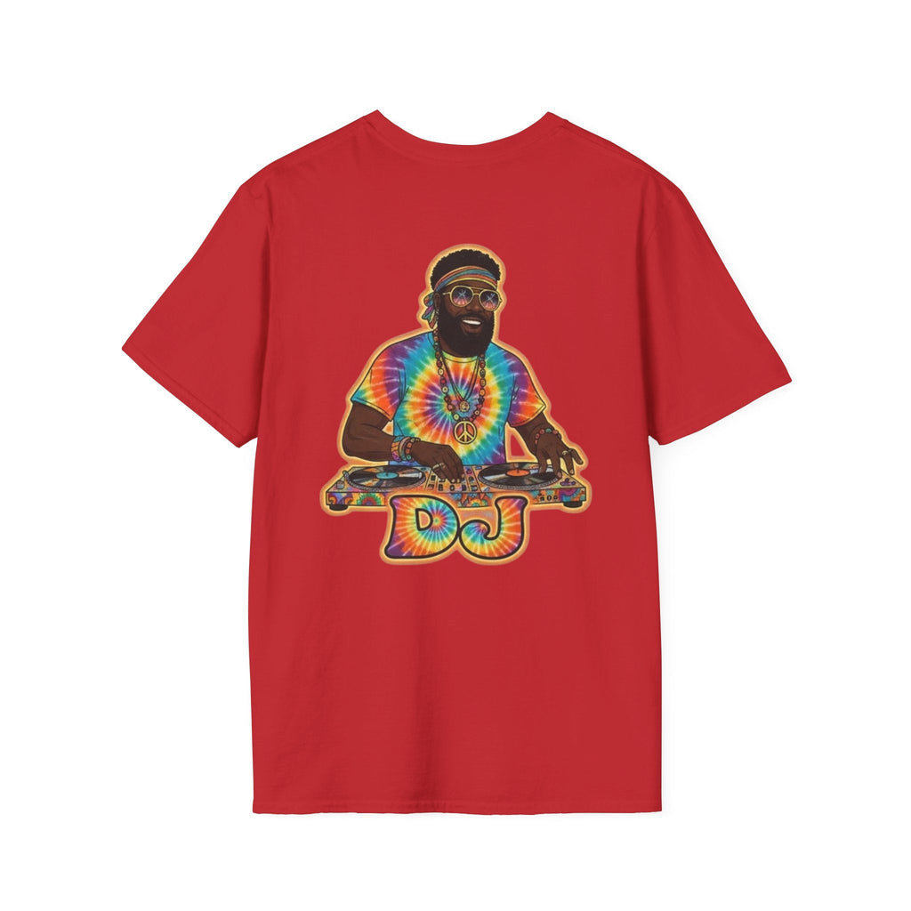 Unisex T-Shirt DJ Tie Dye Shirt Printify