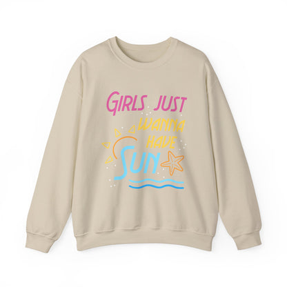 Les filles veulent juste avoir le sweat-shirt unisexe Sun 