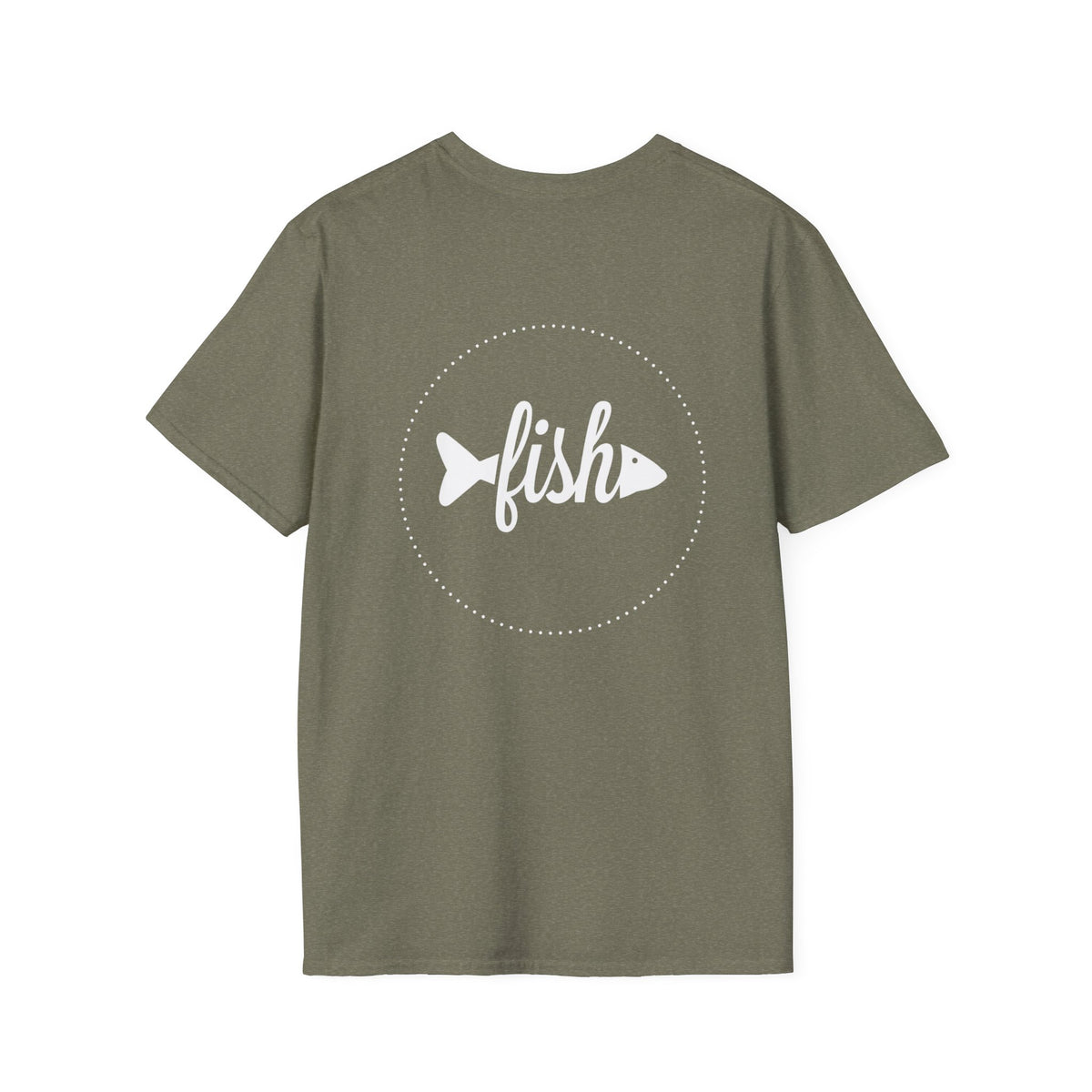 Casual Fish Graphic Tee - Perfect for Nature Lovers