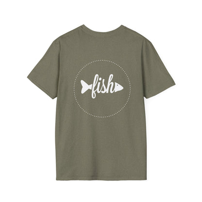 Casual Fish Graphic Tee - Perfect for Nature Lovers