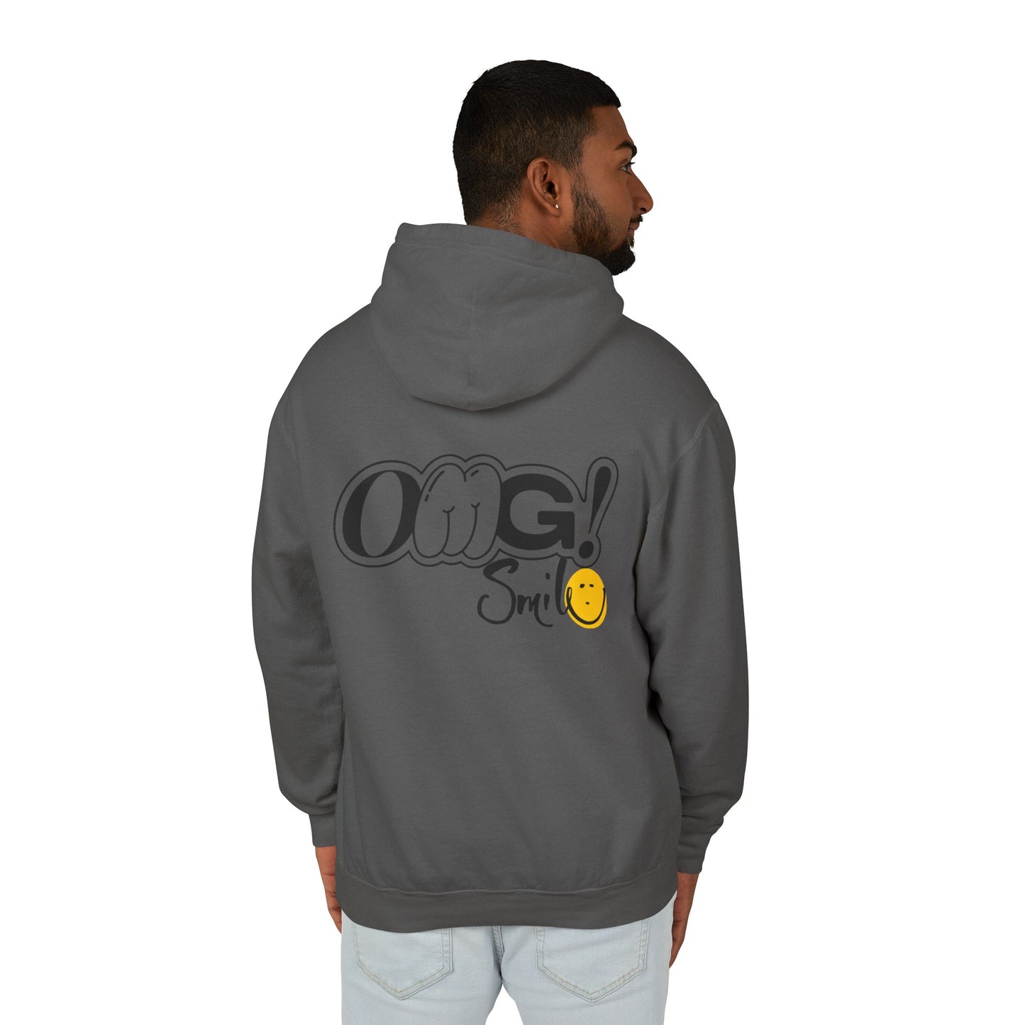 OMG!Smile Lightweight Hooded Sweatshirt