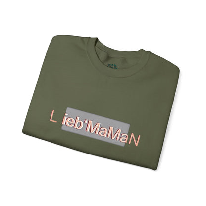 Lieb'MaMan Unisex Heavy Blend Crewneck Sweatshirt - Gift for Mom Printify