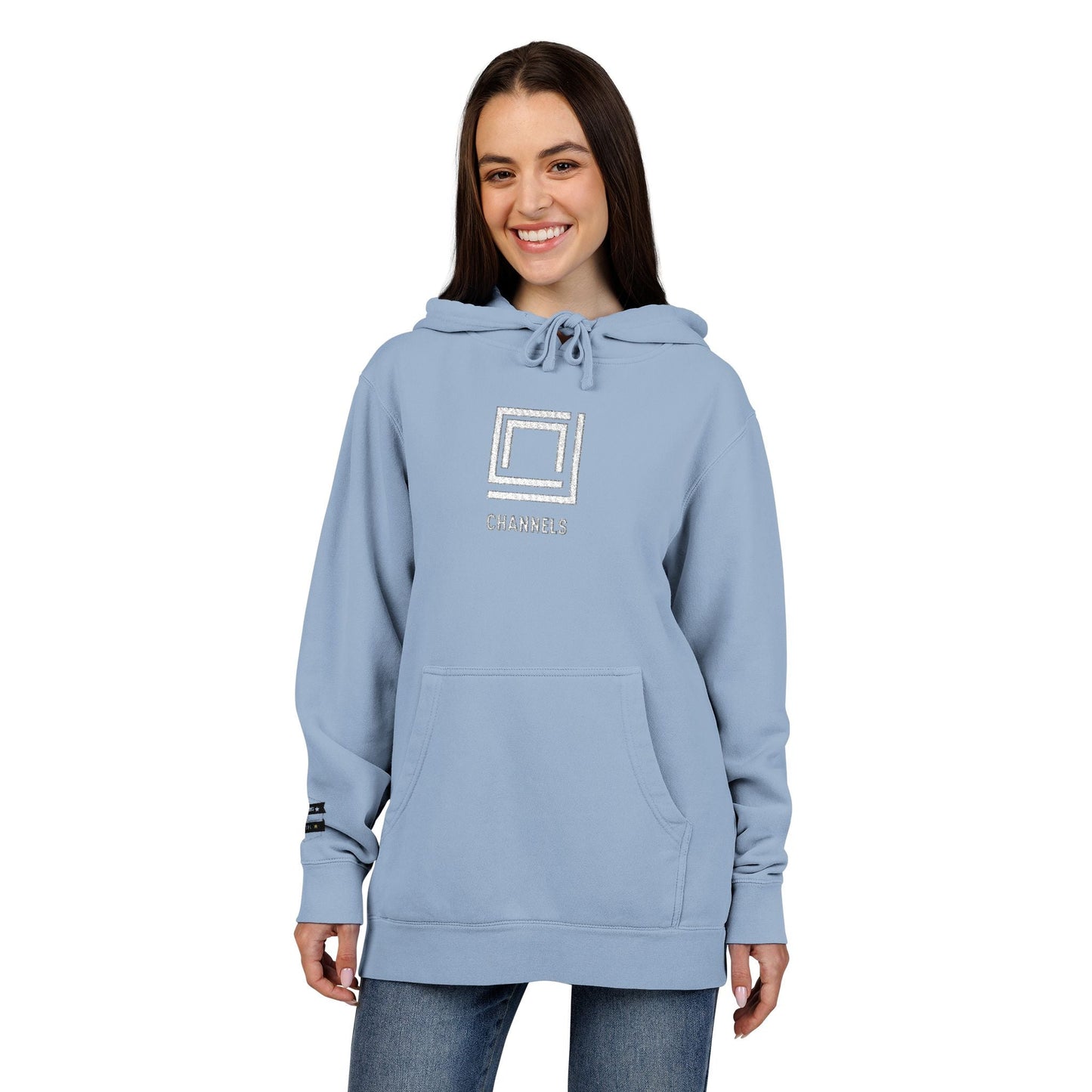 Stylish Unisex Pigment-Dyed Hoodie Printify