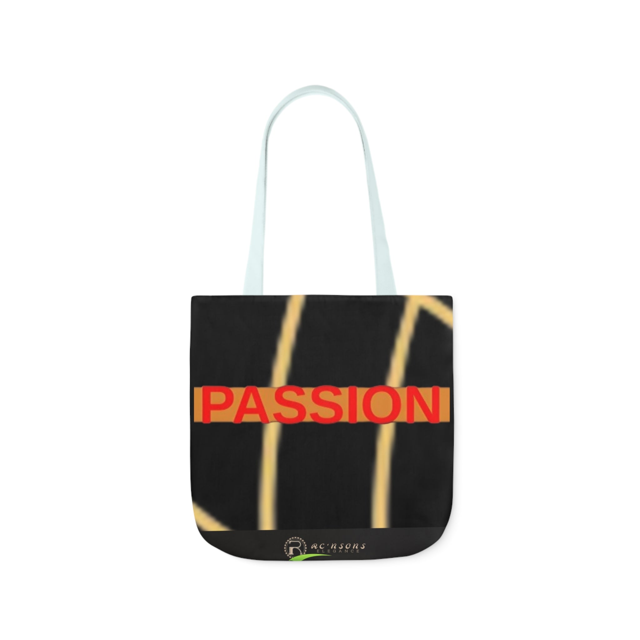 Passion Canvas Tote Bag, 5-Color Straps
