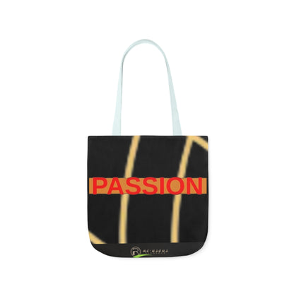 Passion Canvas Tote Bag, 5-Color Straps