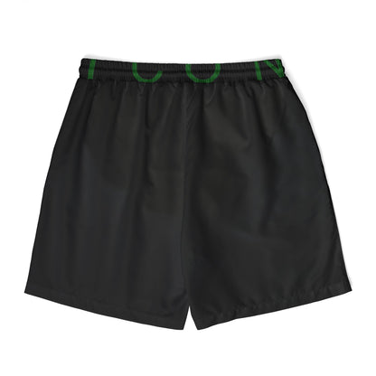 Casual Unisex Swim Shorts - 'UP FOR 777' Beach Ready Wear