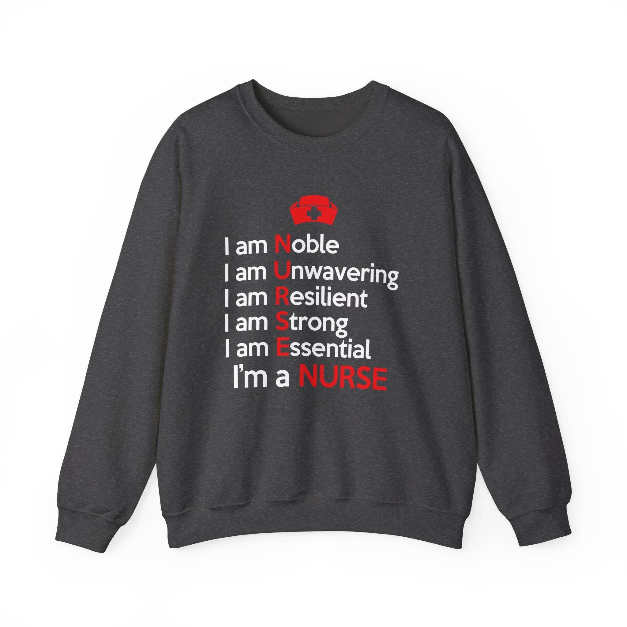 Je suis noble, je suis un sweat-shirt unisexe inébranlable 