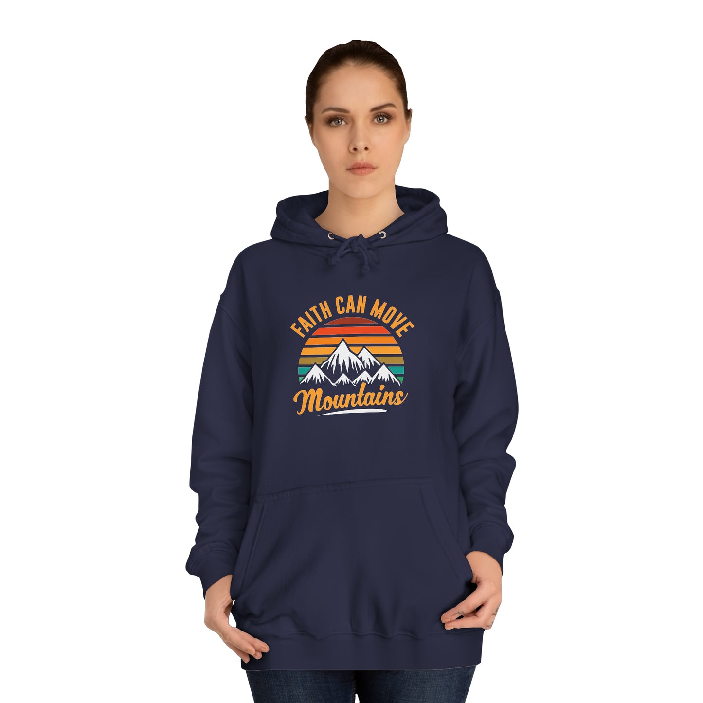 Faith Can Move Mountains Unisex Hoodie