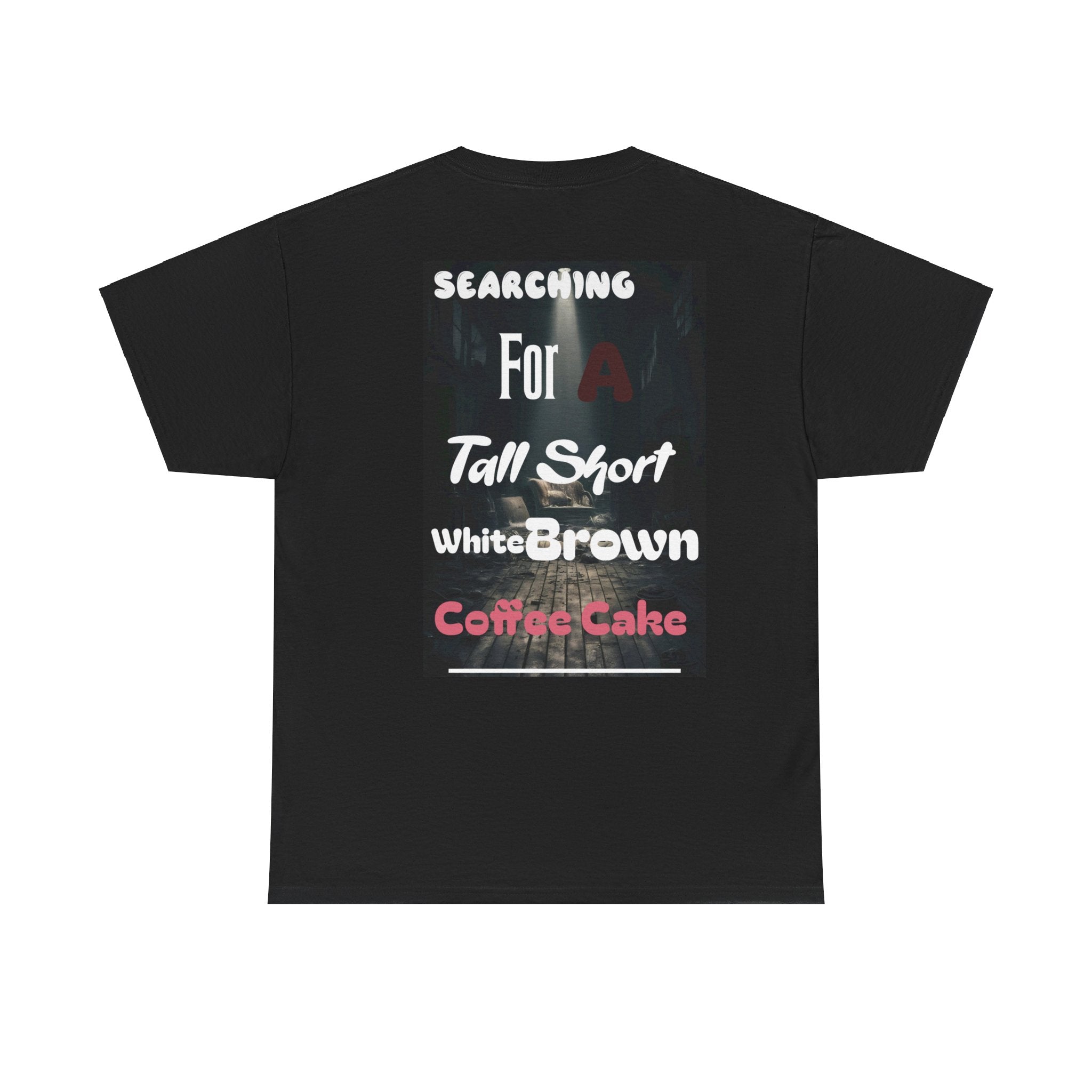 Brown white coffee Cake Cotton Tee