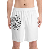 Men's Elastic Beach Shorts (AOP)