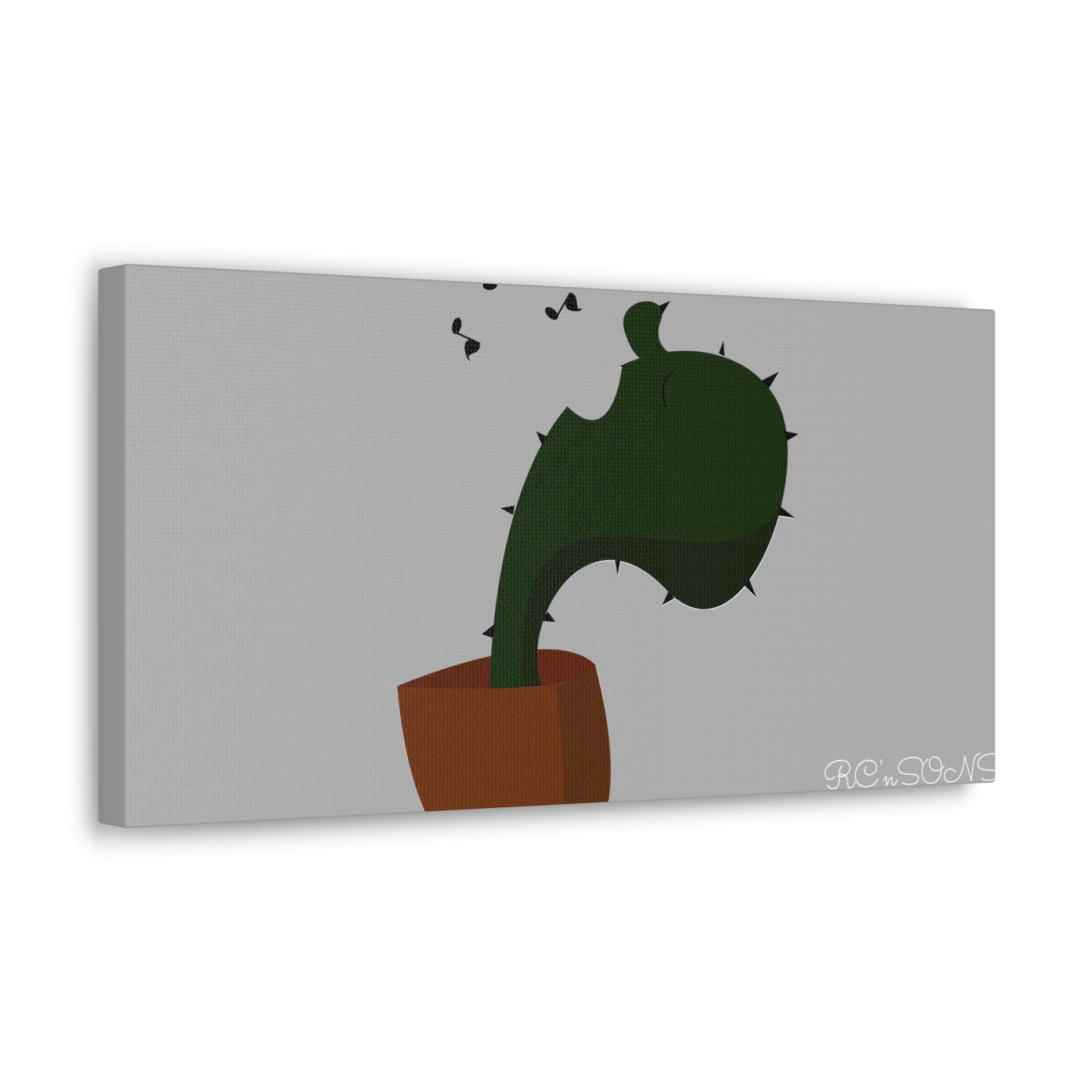 Cactus Design Wall Decor Printify