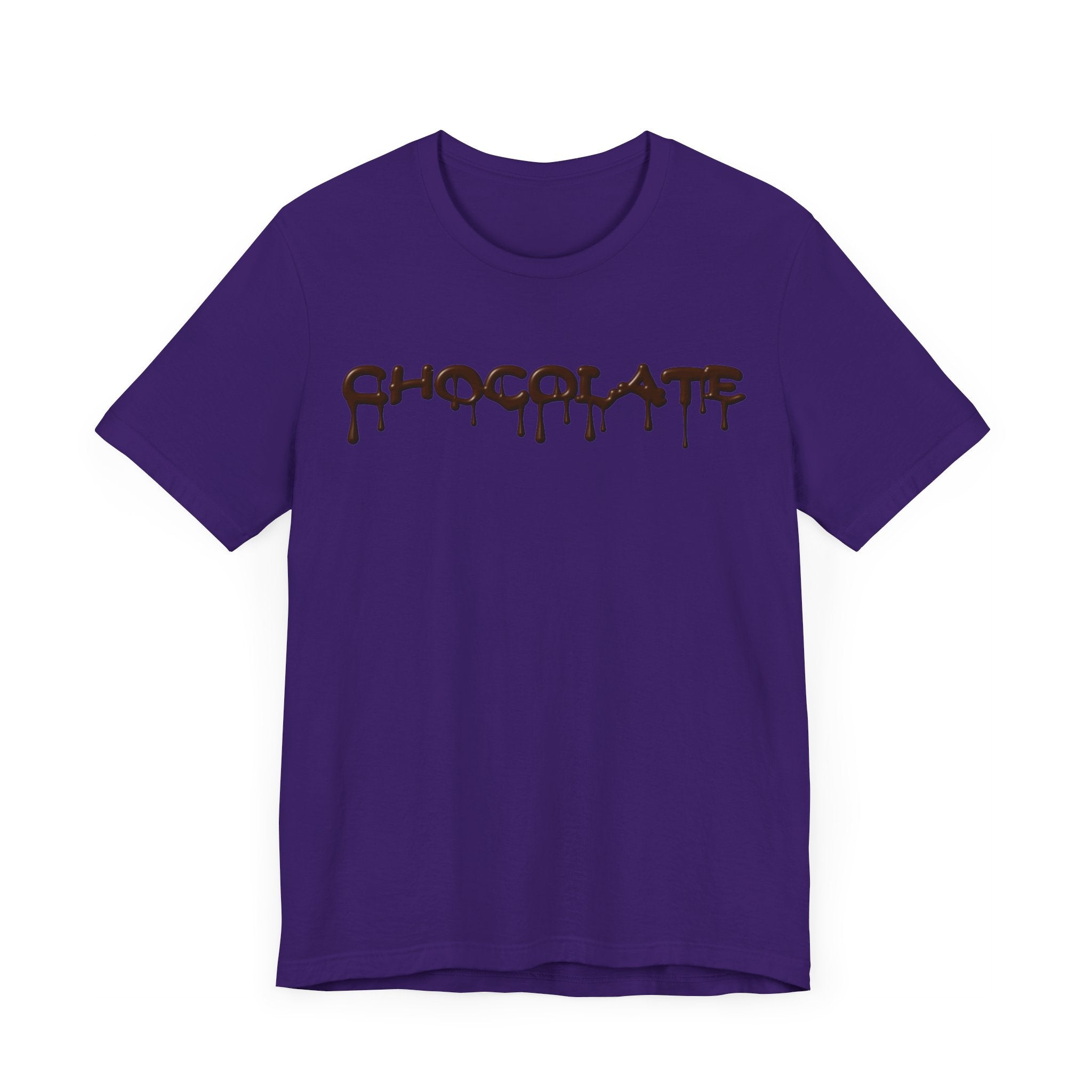 Unisex Jersey Short Sleeve Chocolate Tee