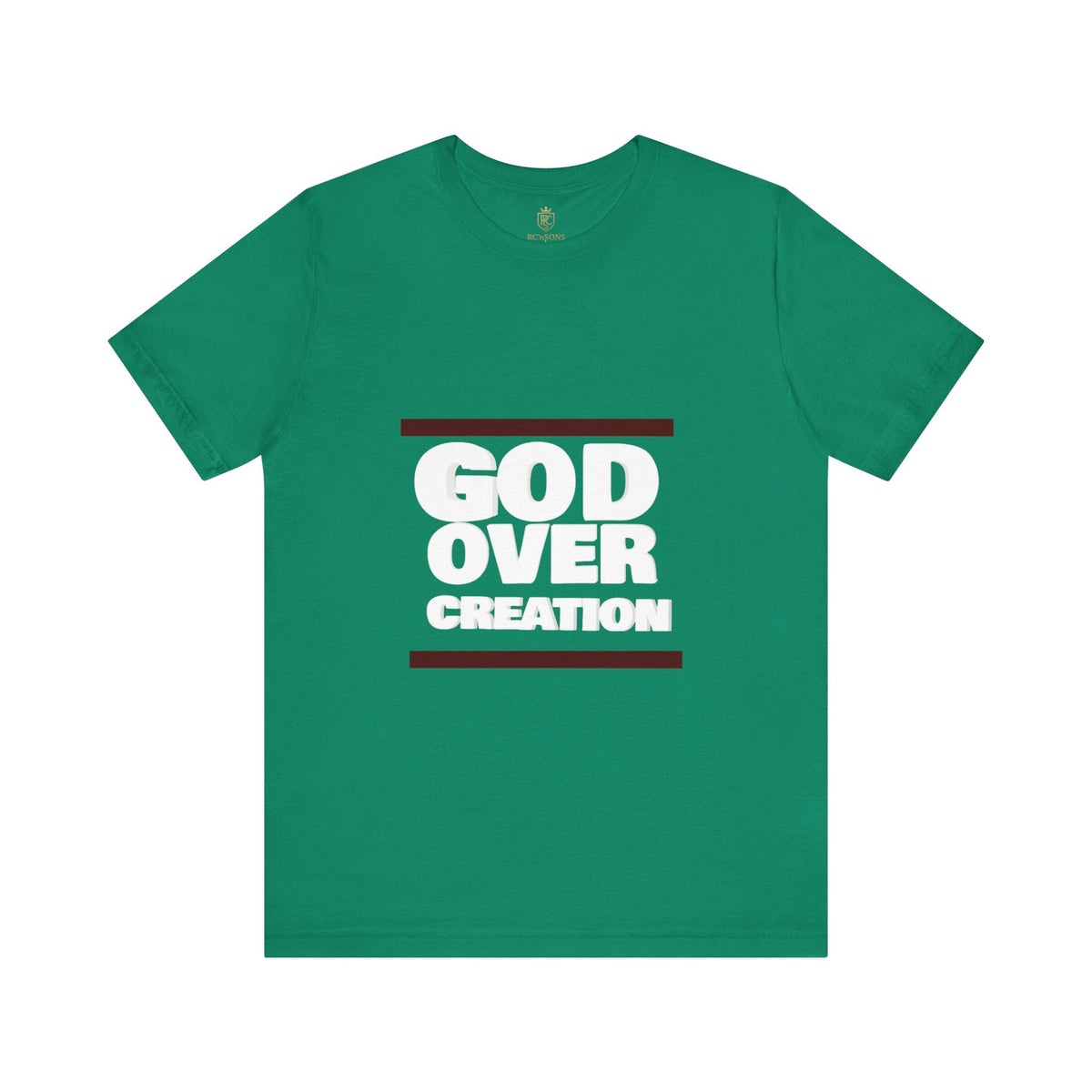 Christian Tee - God over Creation Printify
