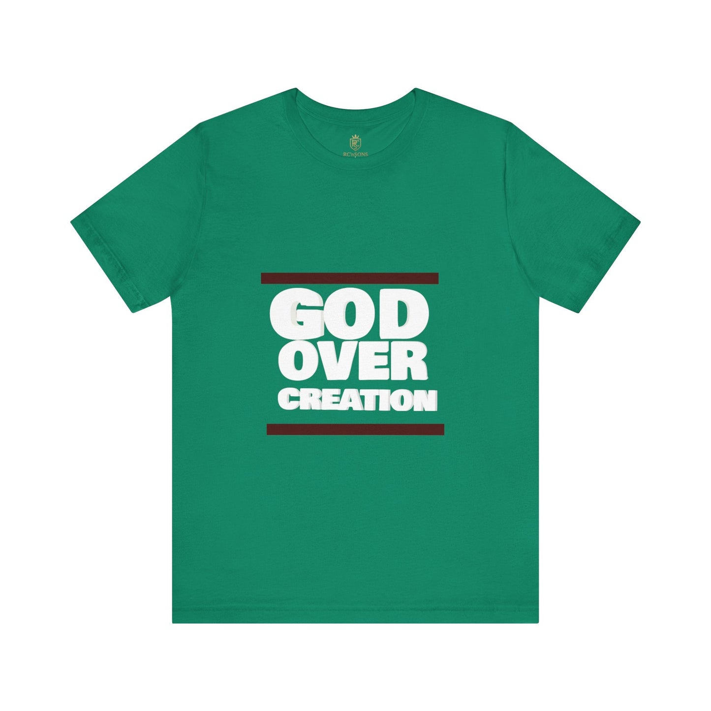Christian Tee - God over Creation Printify