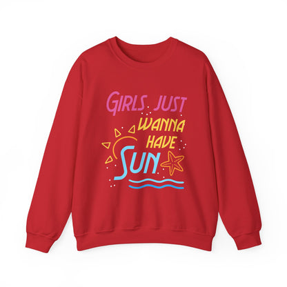 Les filles veulent juste avoir le sweat-shirt unisexe Sun 
