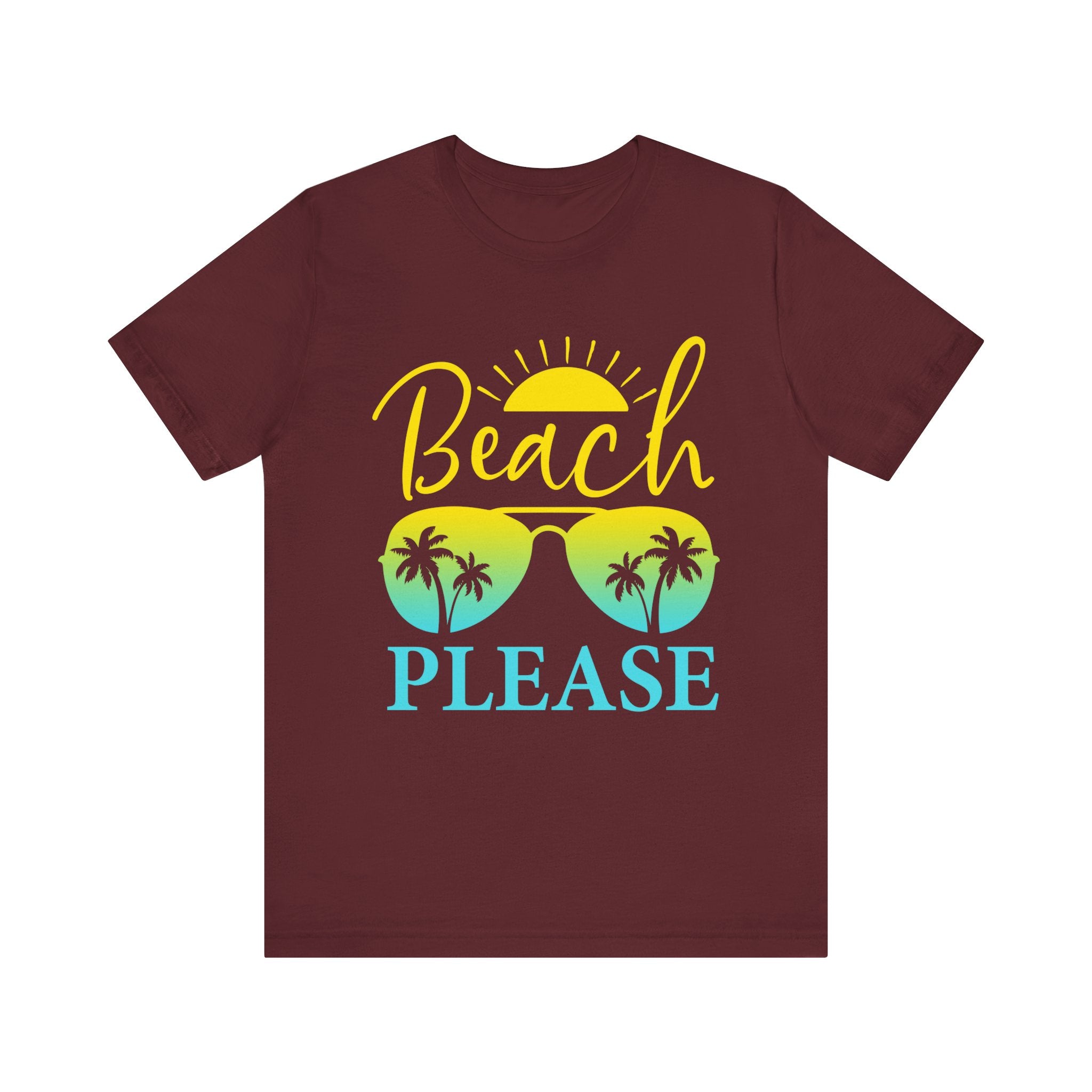 Plage s’il vous plaît Tee unisexe 