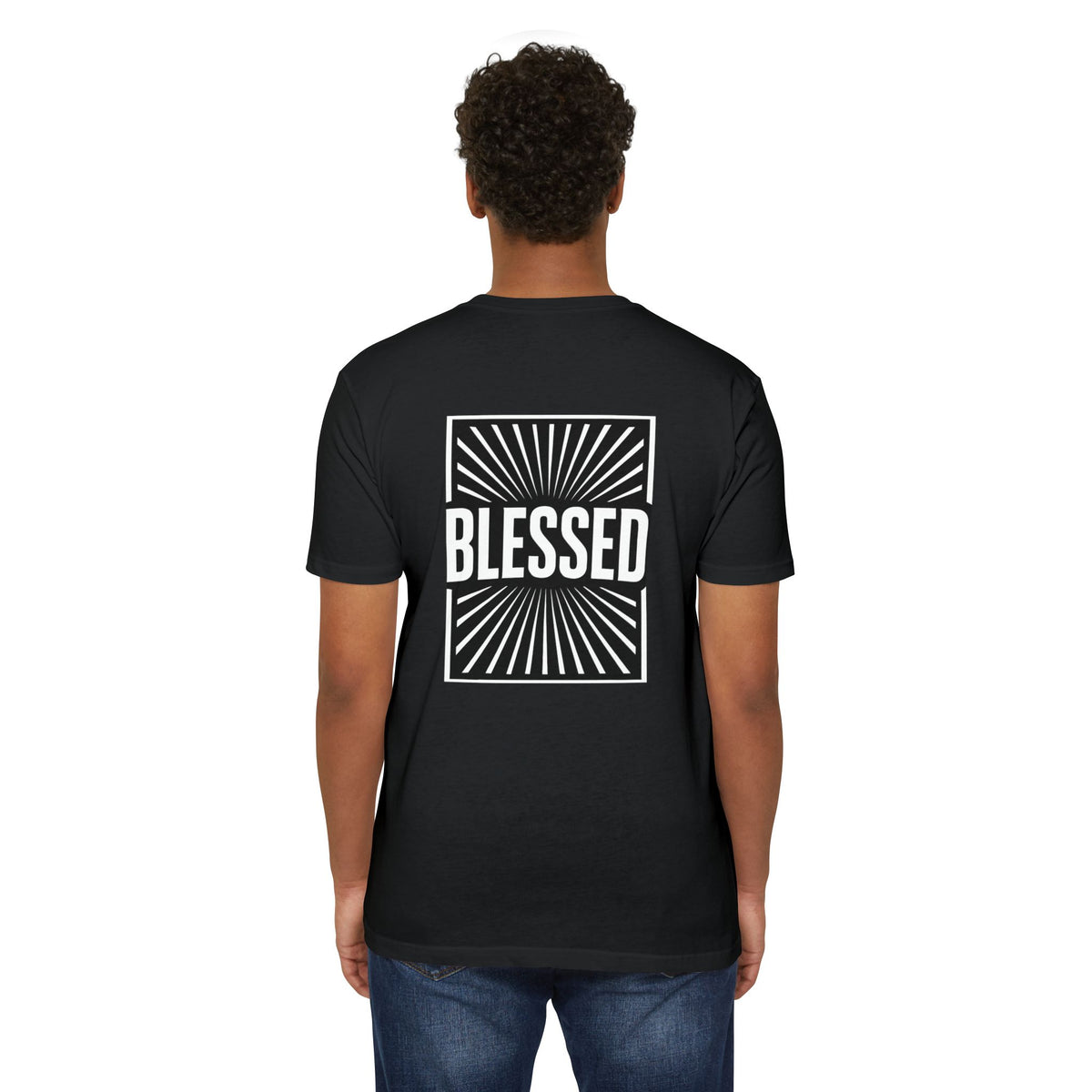 Blessed T-Shirt — 'blessed' Script Graphic Christian Tee