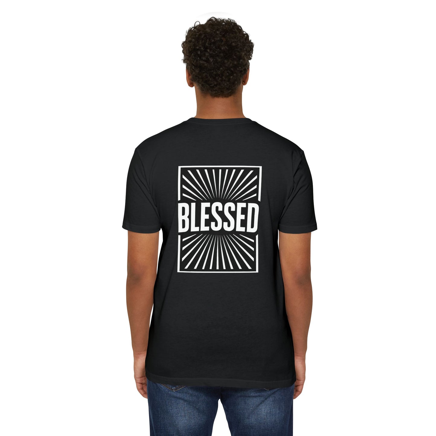 Blessed T-Shirt — 'blessed' Script Graphic Christian Tee